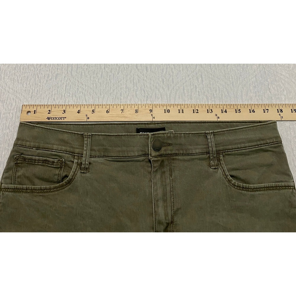 Express Legging Mid Rise Olive Green Women's Size 12 R‎ Stretch Pants - Picture 6 of 9